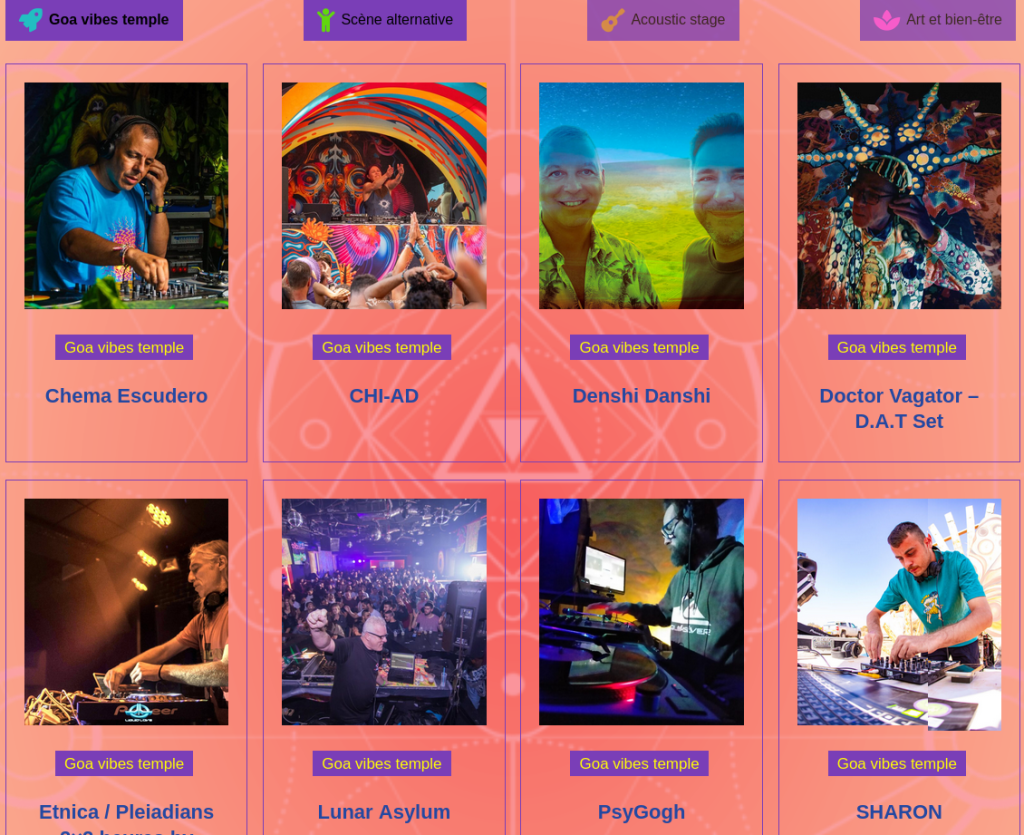 Ohm-Spirit line-up