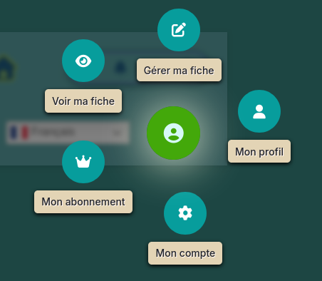 Menu circulaire