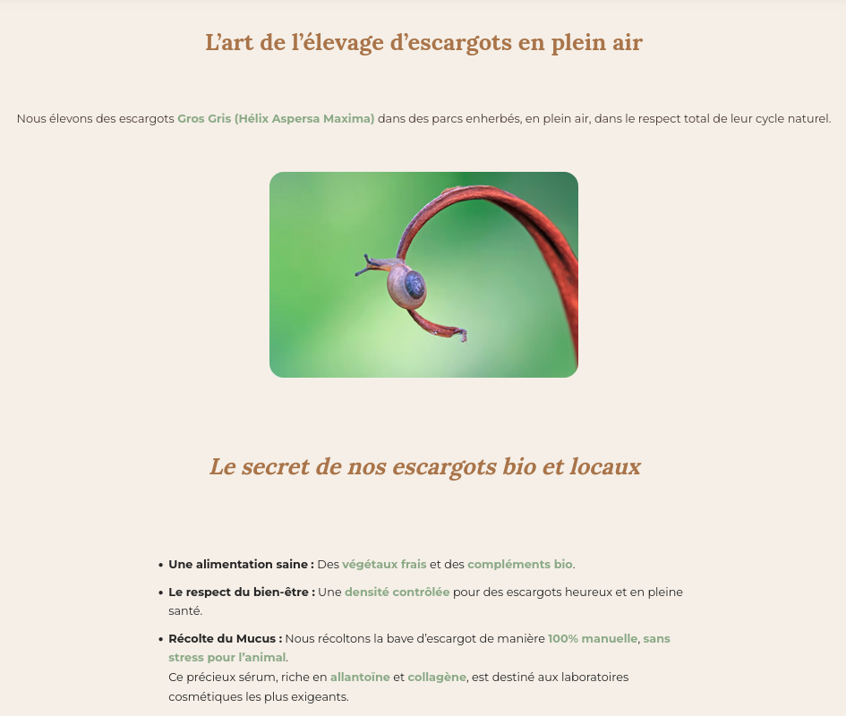Héliciculture